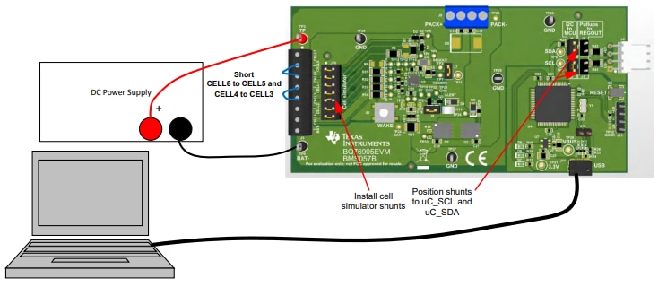 Texas Instruments BQ76905EVM 驱动评估模块